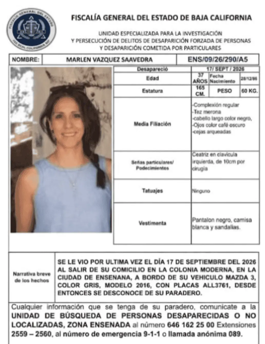 La agente inmobiliaria fue vista por última vez el pasado 17 de septiembre; un día después fue hallada sin vida. Especial