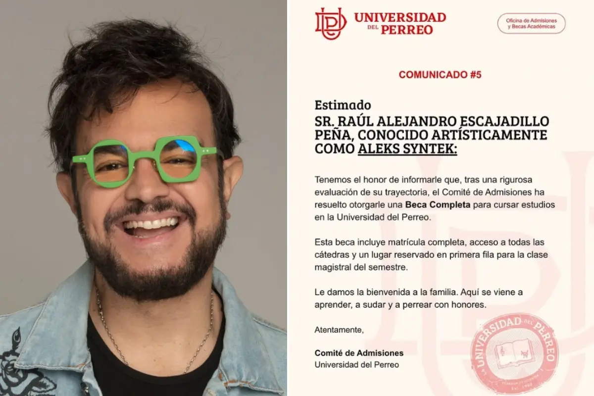  Wisin otorga beca a Aleks Syntek 