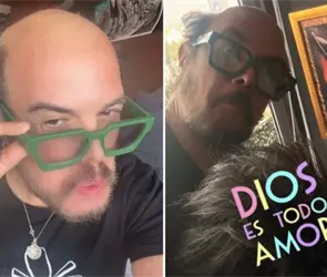 Aleks Syntek aparece sin cabello y lanza inesperado anuncio: "Rifo mi peluqu&iacute;n"