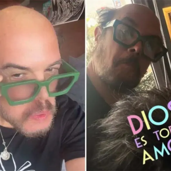 Aleks Syntek aparece sin cabello y lanza inesperado anuncio: "Rifo mi peluqu&iacute;n"