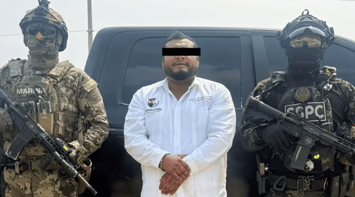 El alcalde de Juchitán Miguel Sánchez Altamirano fue detenido presunta extorsión y cobro de piso en la región. Especial