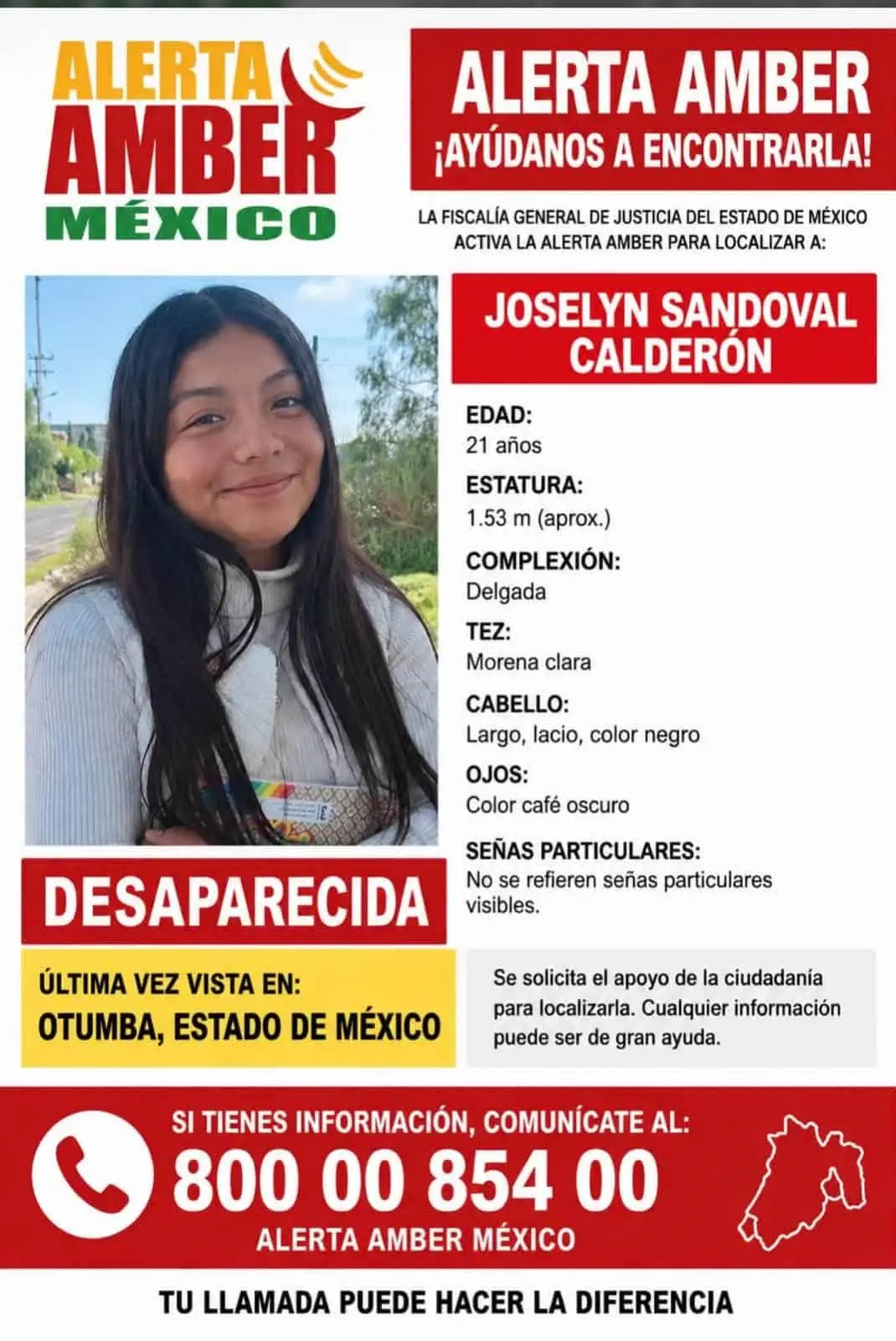 Joselyn Sandoval Calderón Especial