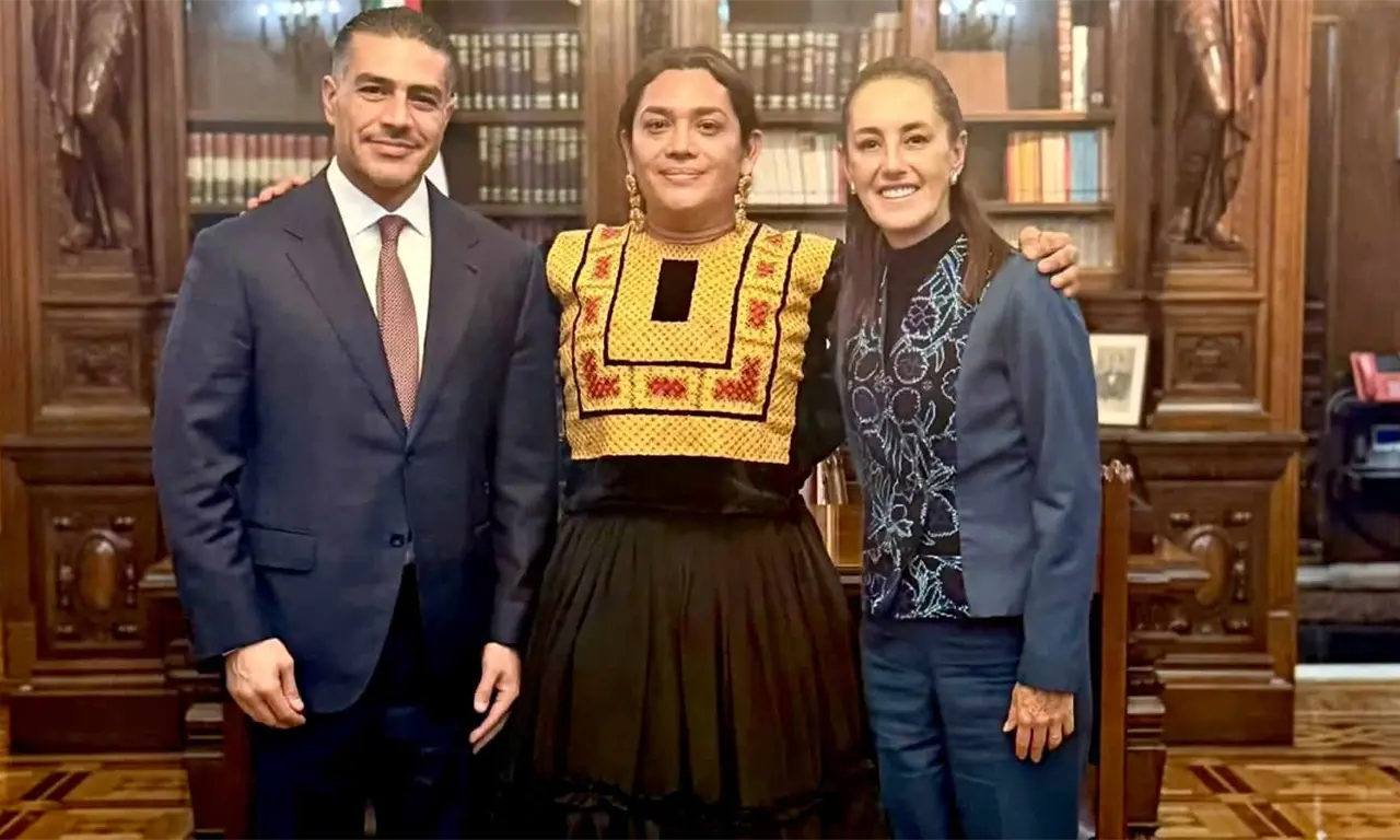  Tras ataque armado, Elvis Guerra se reúne con Sheinbaum y Harfuch 