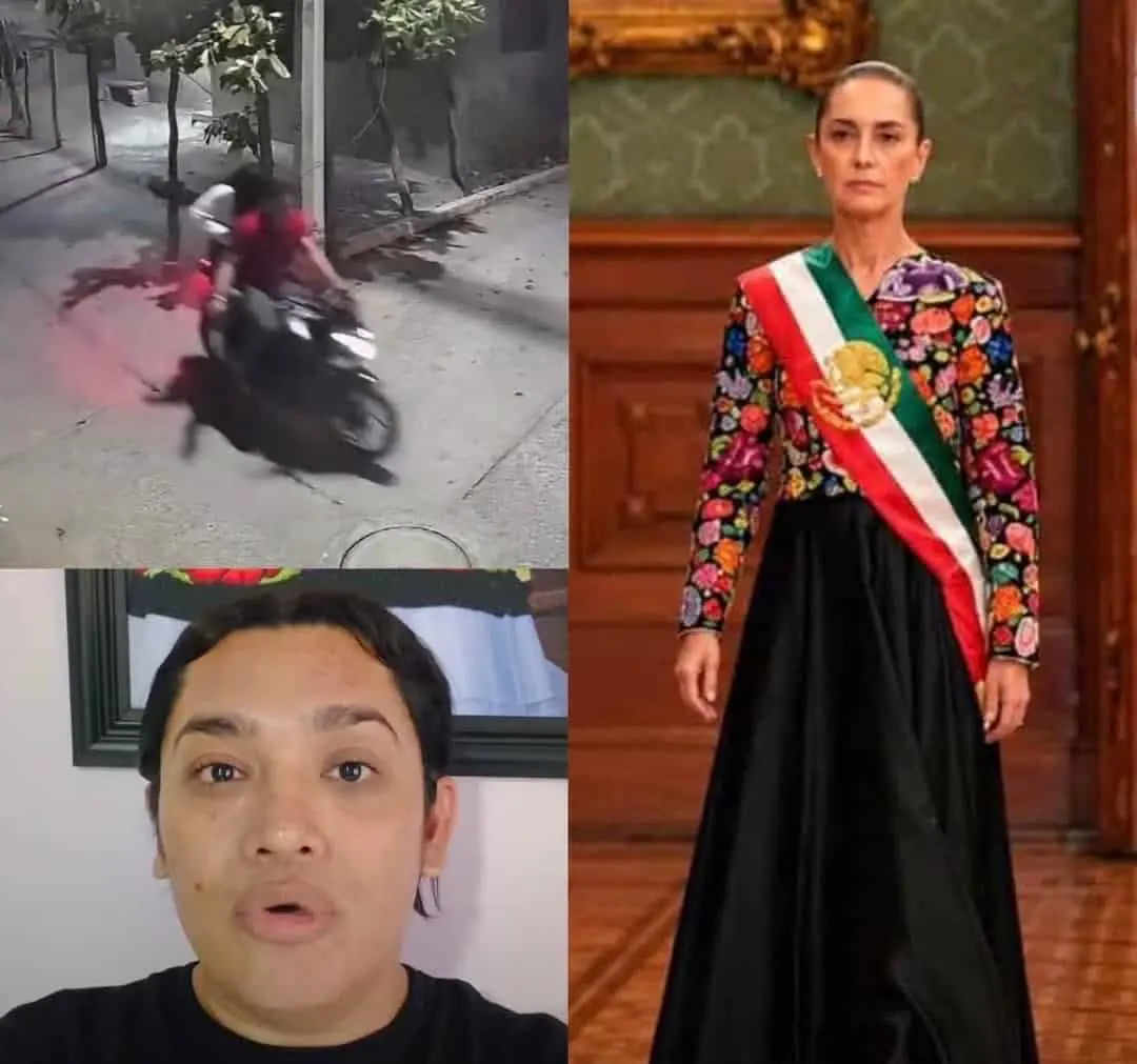 Elvis fue la diseñadora del vestido que utilizó la presidenta en el grito del 15 de septiembre. X