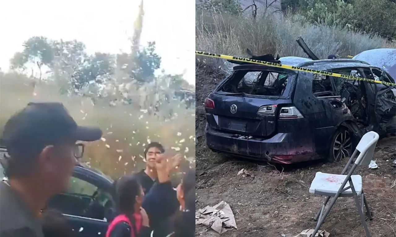  Así fue la explosión de pirotecnia que dejó un muerto y 10 heridos durante una procesión en Cuautitlán Izcalli; el momento quedó captado en video. 