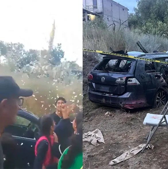 As&iacute; fue el momento exacto de la explosi&oacute;n de pirotecnia en Cuautitl&aacute;n Izcalli que dej&oacute; un muerto y 10 heridos