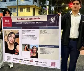 Scarlet Virginia es localizada con vida tras desaparecer camino a la secundaria