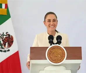 Claudia Sheinbaum en el Z&oacute;calo hoy 27 de septiembre: sigue el minuto a minuto
