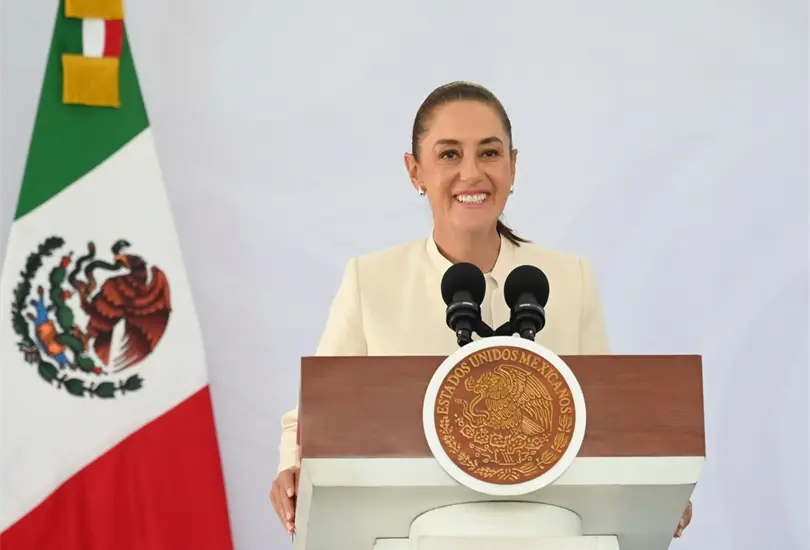 Claudia Sheinbaum en el Z&oacute;calo hoy 27 de septiembre: sigue el minuto a minuto