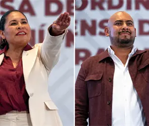 Ana Lilia Rivera y El&iacute; C&eacute;sar Cervantes, nuevos coordinadores de Morena rumbo a 2027