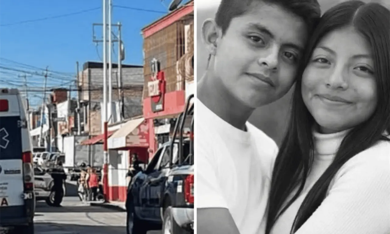  Los cuerpos de Mario Alberto y Juan Carlos fueron localizados dentro de un automóvil Chevrolet Aveo. 