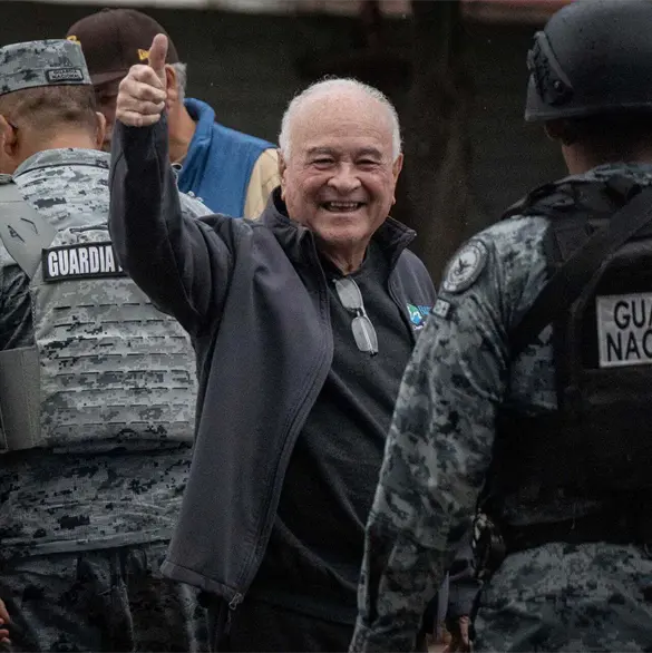 Ernesto Ruffo rompe el silencio tras salir del Altiplano y llegar a su casa en Ensenada Ernesto Ruffo rompe el silencio tras salir del Altiplano y llegar a su casa en Ensenada