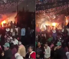 "Torito" explota entre la multitud en fiesta patronal en Ixtapaluca; hay 18 afectados