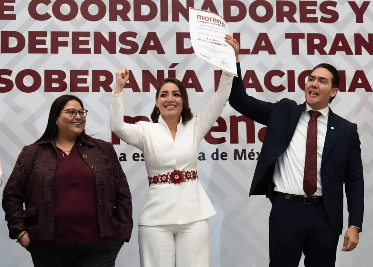 Jasmine María Bugarín Rodríguez fue designada como coordinadora estatal de Nayarit. Cuartoscuro.