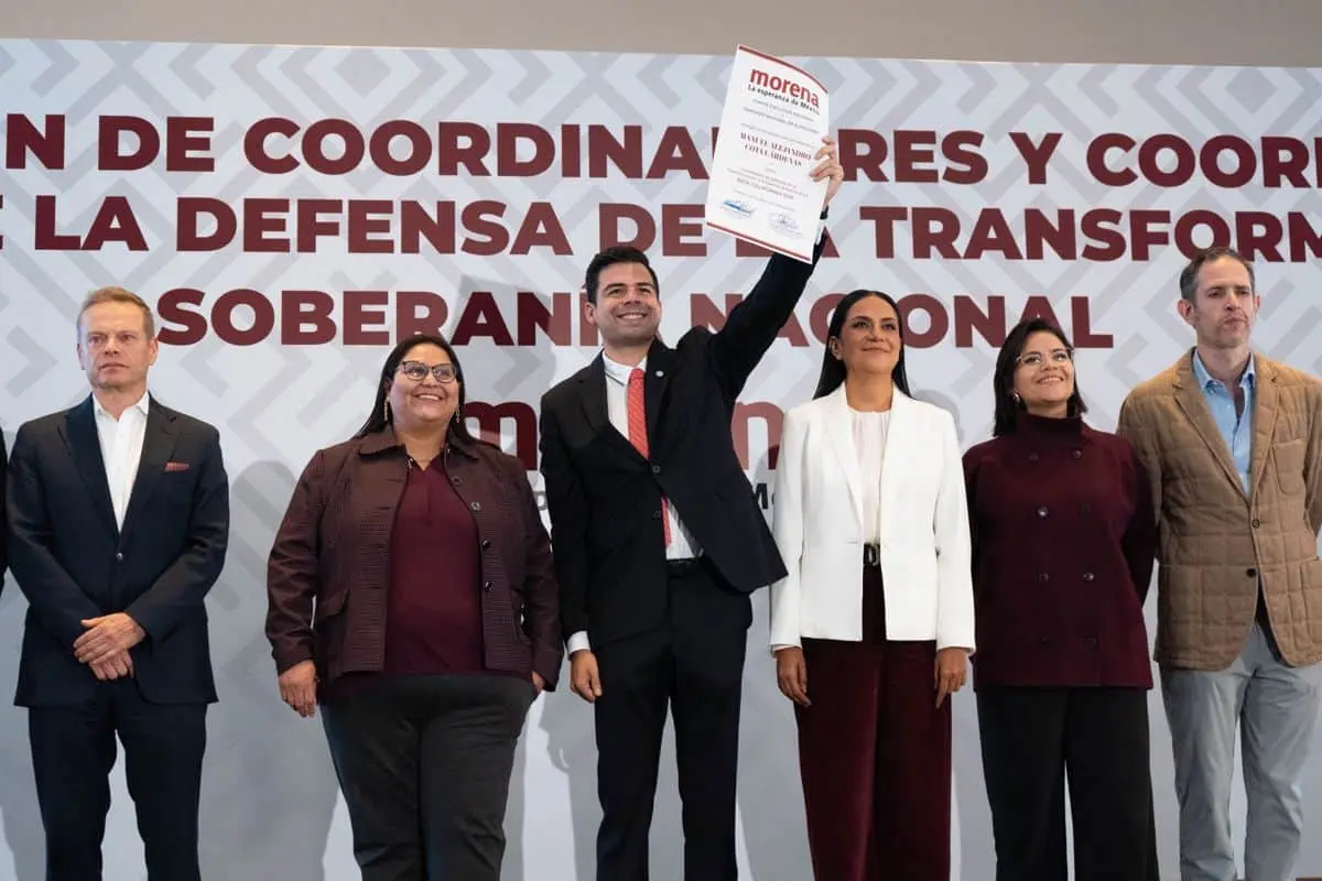 Manuel Alejandro Cota Cárdenas tomó protesta como coordinador estatal para Baja California Sur. Cuartoscuro.