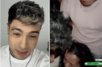 "No la noté incómoda": Naim Darrechi se disculpa por baile inapropiado con mamá de Abelito "No la noté incómoda": Naim Darrechi se disculpa por baile inapropiado con mamá de Abelito