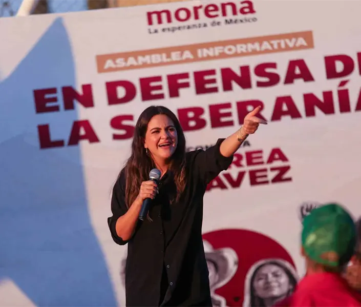 Los derrotados de Morena rumbo a 2027: De la ca&iacute;da de Andrea Ch&aacute;vez al freno de Tatiana Clouthier