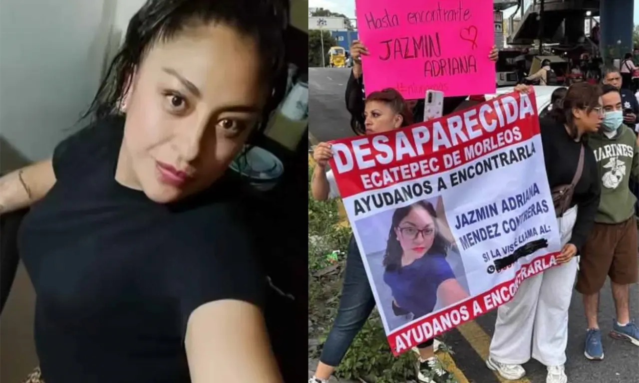  Familiares de Jazmín Adriana Méndez Contreras aseguran que rastrearon su teléfono y ubicaron la última señal en Valle de Chalco, cerca del sitio donde presuntamente vive su expareja. 