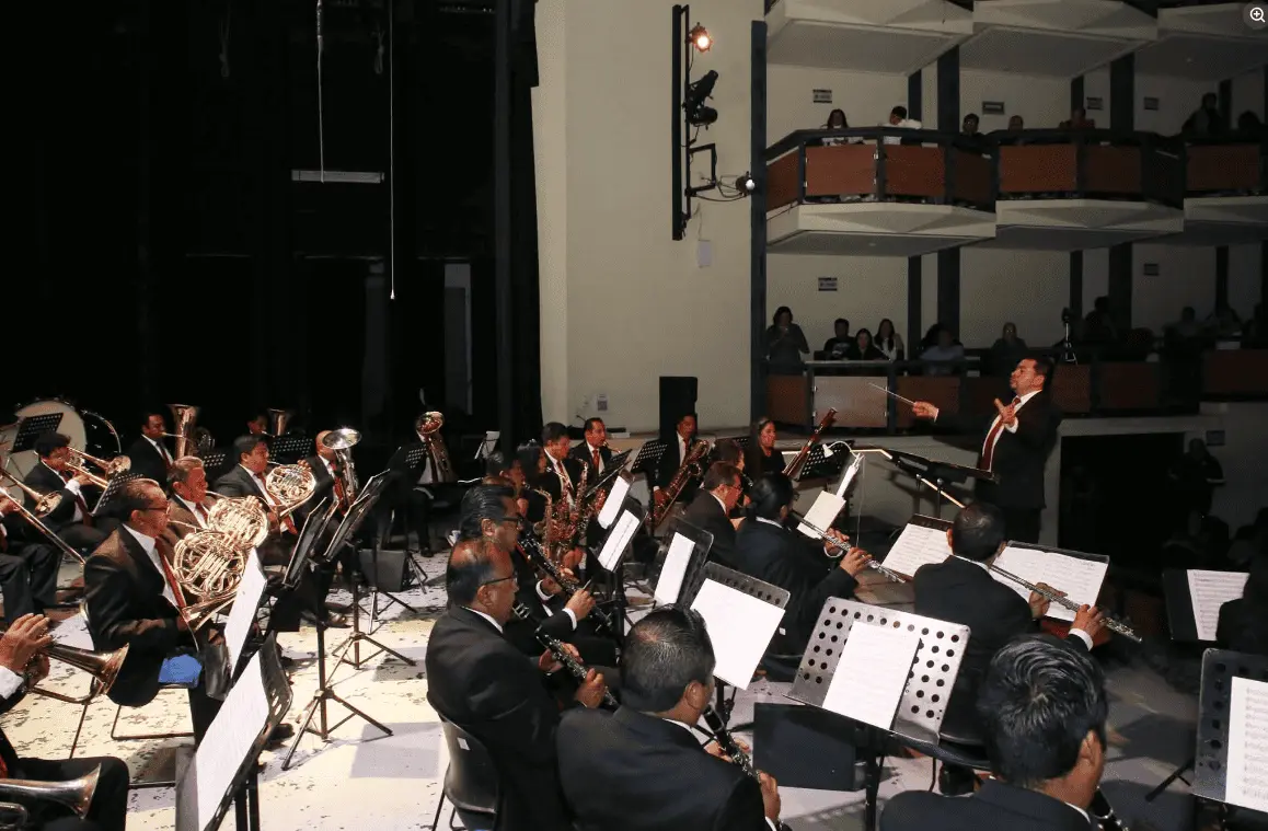El carácter gratuito del concierto permitió que las familias poblanas pudieran acudir al Teatro de la Ciudad para formar parte de la conmemoración. RRSS.