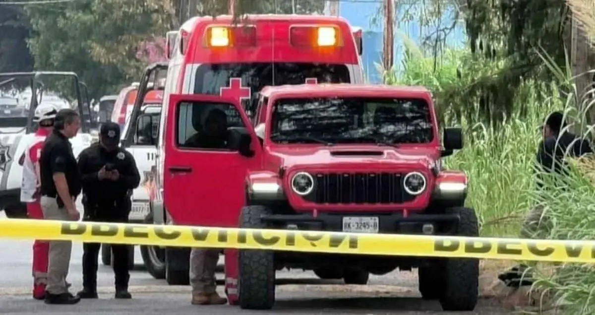 El primer hallazgo ocurrió dentro de una camioneta. X