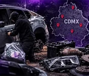 El corredor de las autopartes robadas en CDMX: &iquest;d&oacute;nde desvalijan tu auto y qu&eacute; se llevan?