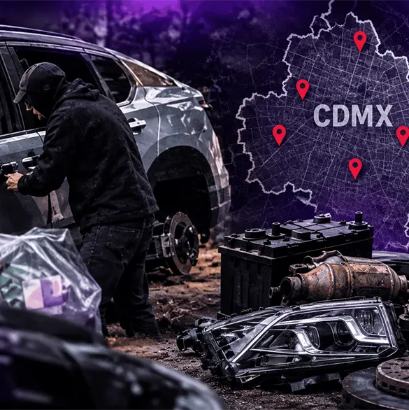 El corredor de las autopartes robadas en CDMX: ¿dónde desvalijan tu auto y qué se llevan? El corredor de las autopartes robadas en CDMX: ¿dónde desvalijan tu auto y qué se llevan?