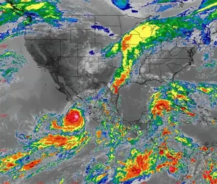 Rachel se intensifica a categor&iacute;a 3 frente a las costas de M&eacute;xico; &iquest;qu&eacute; estados tendr&aacute;n lluvias?