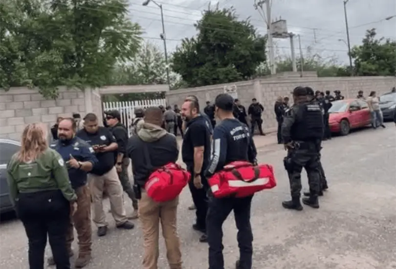 Uno de los lesionados es un alumno de 13 a&ntilde;os reportado como grave.