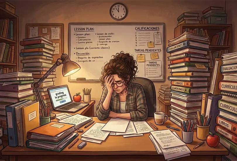 El burnout docente en México es multifactorial. El burnout docente en México es multifactorial.