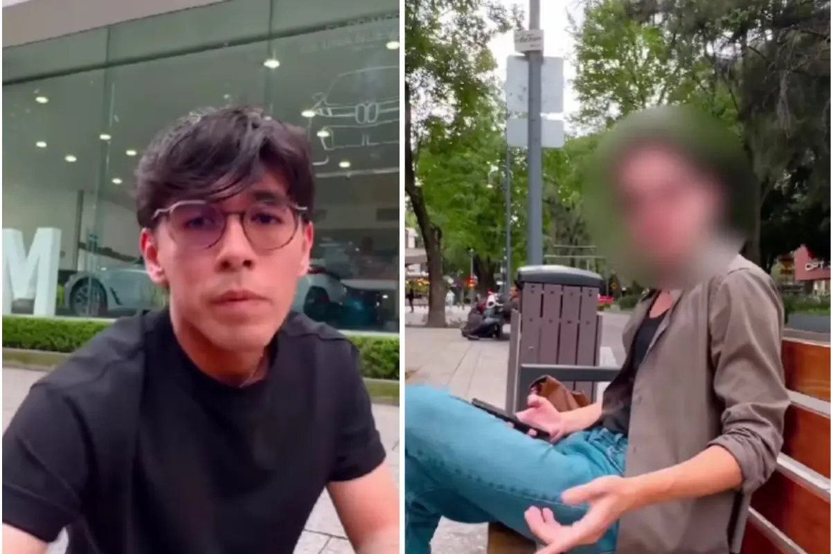  Extranjero arremete contra influencer 
