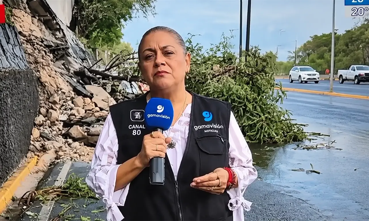  ¿Cómo están la reportera Alma De la Rosa y su camarógrafo tras ser atropellados en Monterrey? 