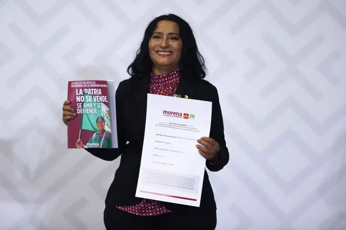 Abelina López también perdió en la encuesta de Morena. Cuartoscuro.