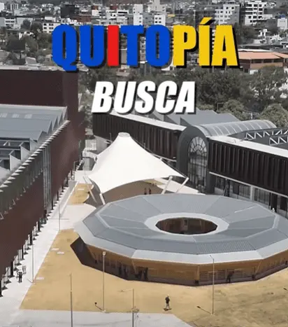 Utopias de CDMX llegan a Ecuador Quitopia e informe de Brugada. FB: Pabel Muñoz.