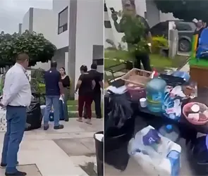 Dejan a familia en la calle por desalojo equivocado en Torre&oacute;n; buscaban otra vivienda
