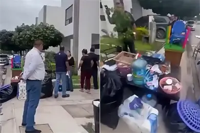Dejan a familia en la calle por desalojo equivocado en Torreón; buscaban otra vivienda Dejan a familia en la calle por desalojo equivocado en Torreón; buscaban otra vivienda