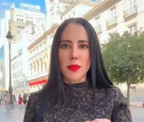 Desde Madrid, Sandra Cuevas confirma que buscar&aacute; la Jefatura de Gobierno en 2030