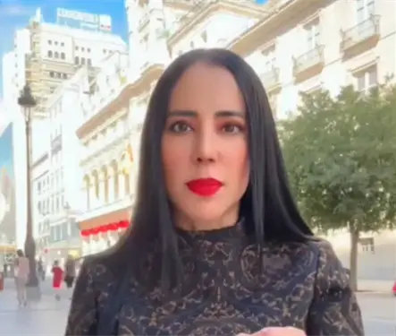 Desde Madrid, Sandra Cuevas confirma que buscar&aacute; la Jefatura de Gobierno en 2030