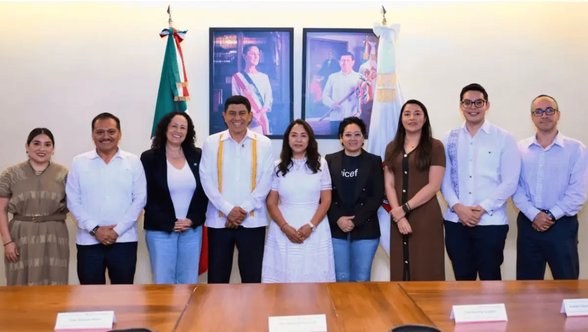  Oaxaca es la primera entidad en presentar un diagnóstico de UNICEF sobre la protección de niñas, niños y adolescentes. 