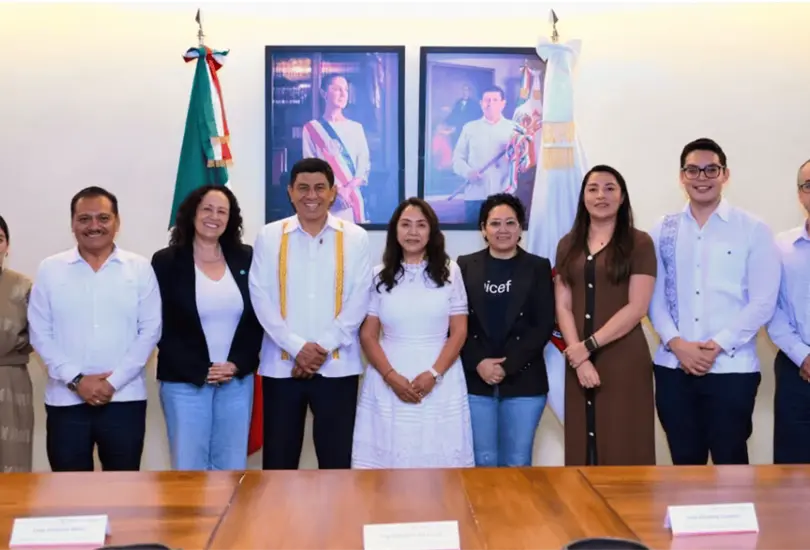 Oaxaca es la primera entidad en presentar un diagnóstico de UNICEF sobre la protección de niñas, niños y adolescentes. Oaxaca es la primera entidad en presentar un diagnóstico de UNICEF sobre la protección de niñas, niños y adolescentes.