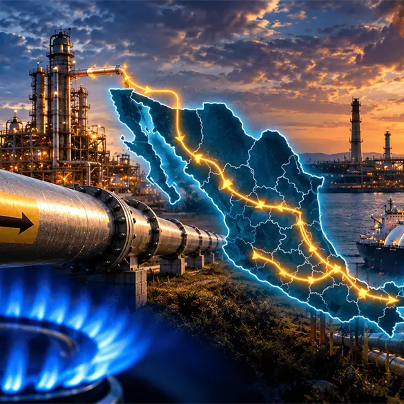 Gas natural de EE.UU.: la dependencia que pone a prueba el abasto energ&eacute;tico de M&eacute;xico
