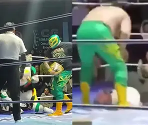Nuevo video revela c&oacute;mo habr&iacute;a muerto el r&eacute;feri "El B&uacute;ho" tras maniobra de El Hijo de Fishman