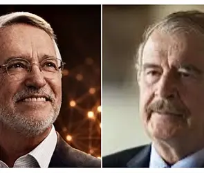 &iquest;Ricardo Salinas Pliego ser&aacute; presidente en 2030? Vicente Fox lo perfila como candidato de la oposici&oacute;n