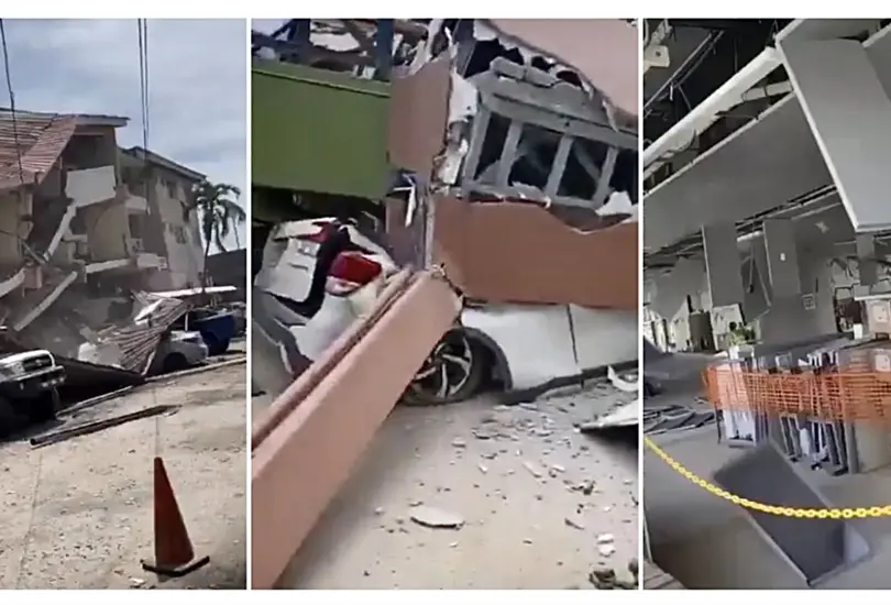 Los impactantes videos que dej&oacute; el temblor de 7.7 en Panam&aacute;