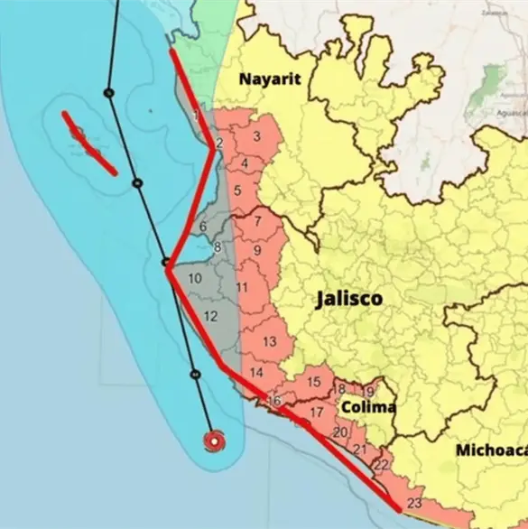 Huracanes en M&eacute;xico EN VIVO: trayectoria y &uacute;ltimas noticias de Simon y Rachel