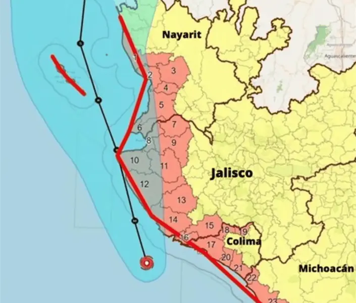 Huracanes en México EN VIVO: trayectoria y últimas noticias de Simon y Rachel Huracanes en México EN VIVO: trayectoria y últimas noticias de Simon y Rachel