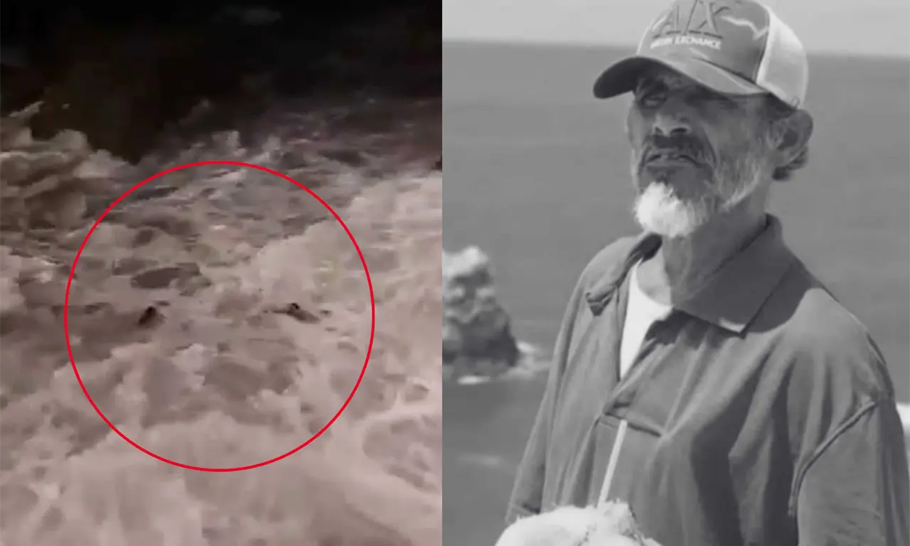  Un video muestra los últimos momentos de Juan Patines, quien luchó contra el fuerte oleaje para intentar regresar a la costa. 