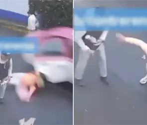 Esto se sabe de la mujer que salt&oacute; de un taxi en movimiento en Magdalena Contreras