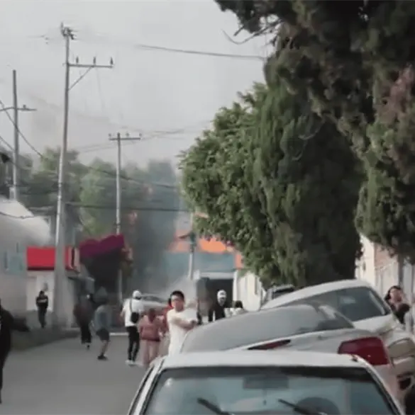 "&iexcl;Ay no, hay que irnos!: As&iacute; fue el momento exacto de la explosi&oacute;n de la gasera en Coacalco