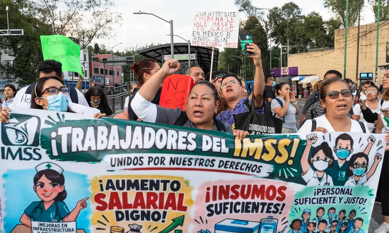  Paro Nacional del IMSS este 13 de octubre: calles afectadas y rutas alternas en CDMX 