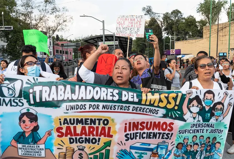 Paro Nacional del IMSS este 13 de octubre: calles afectadas y rutas alternas en CDMX Paro Nacional del IMSS este 13 de octubre: calles afectadas y rutas alternas en CDMX